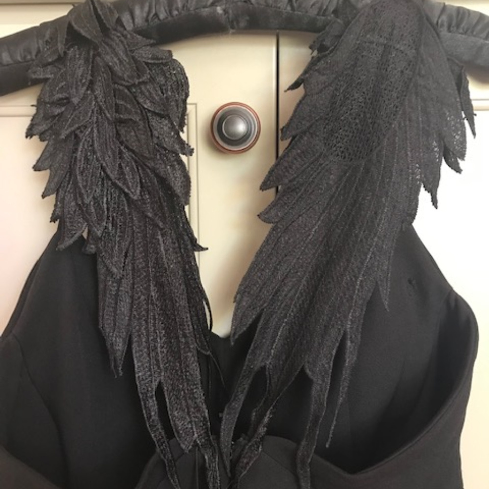 NWT Fei in Van Mini Black Evening Dress - Large - Picture 3 of 5
